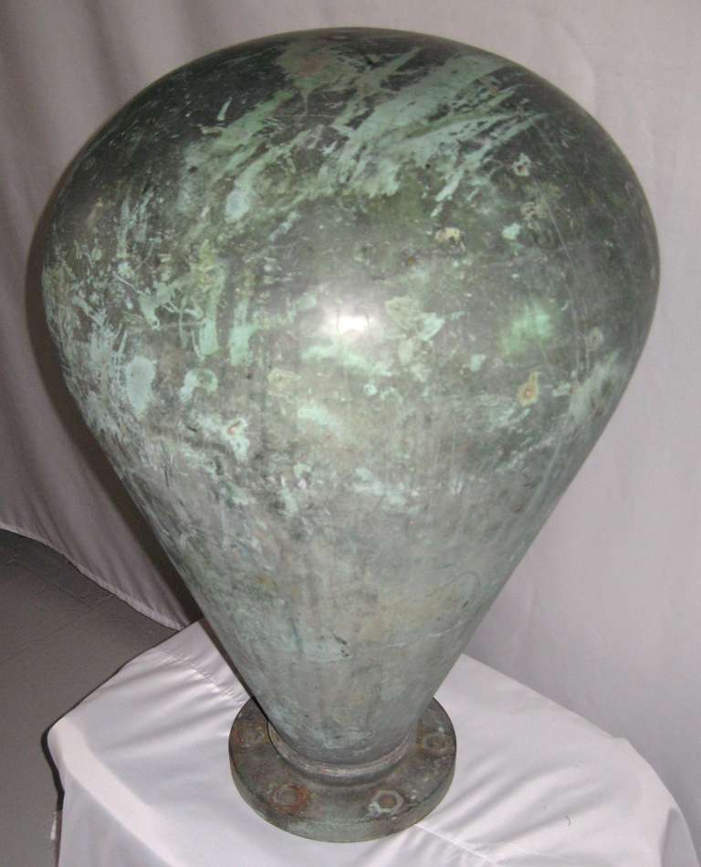 Copper Antique Ship Moorring Bollard early 20th Century - Image 3