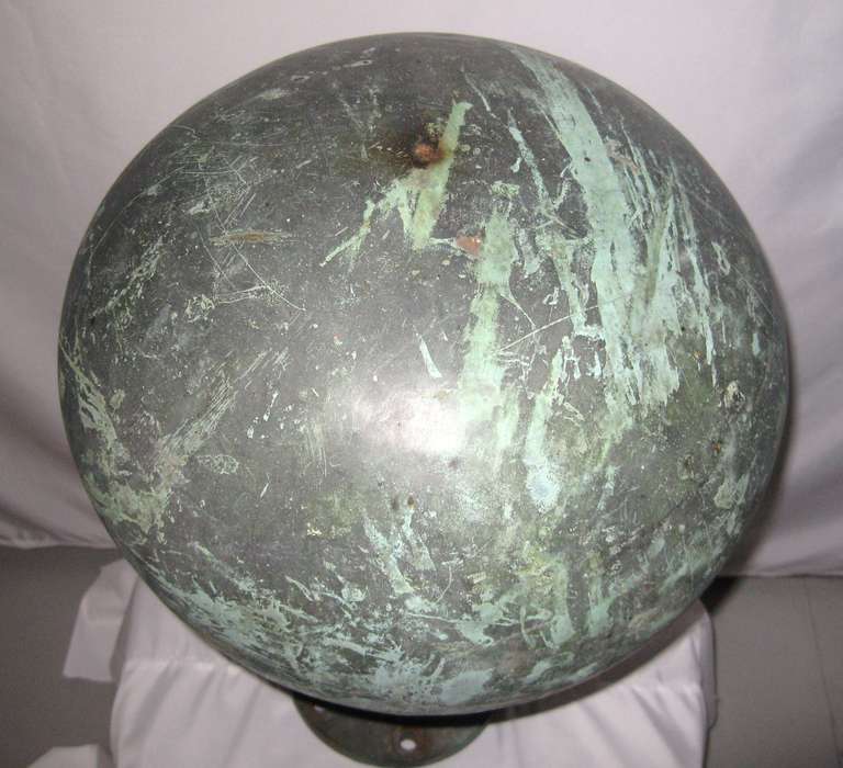 Copper Antique Ship Moorring Bollard early 20th Century - Image 4