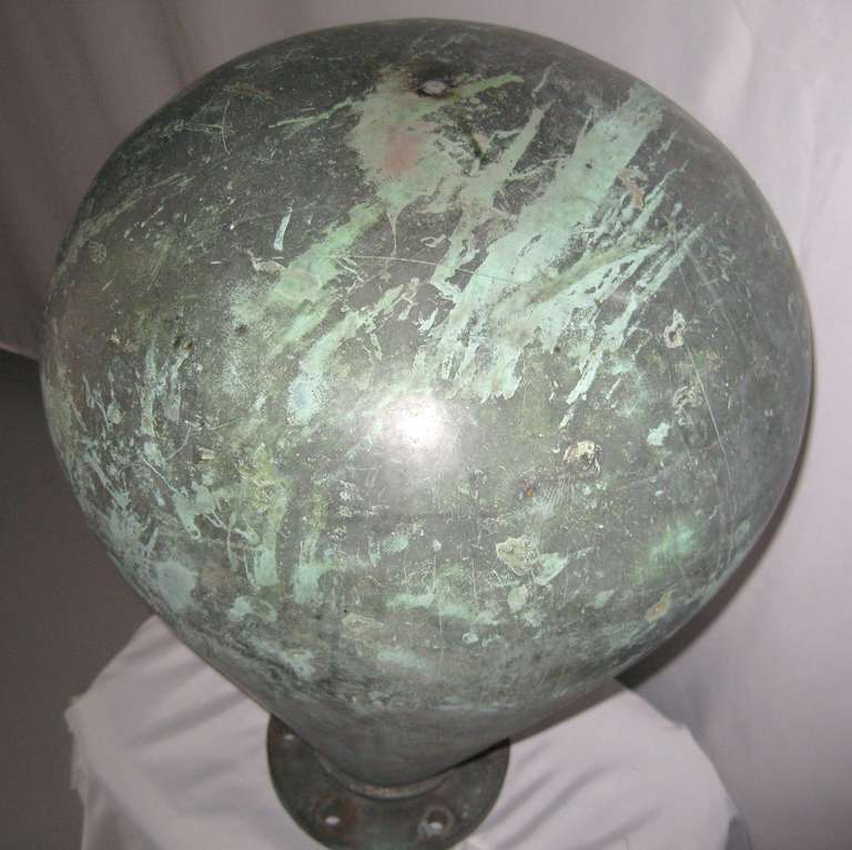 Copper Antique Ship Moorring Bollard early 20th Century - Image 5
