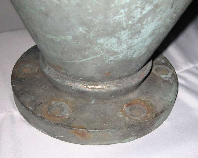 Copper Antique Ship Moorring Bollard early 20th Century - Image 6