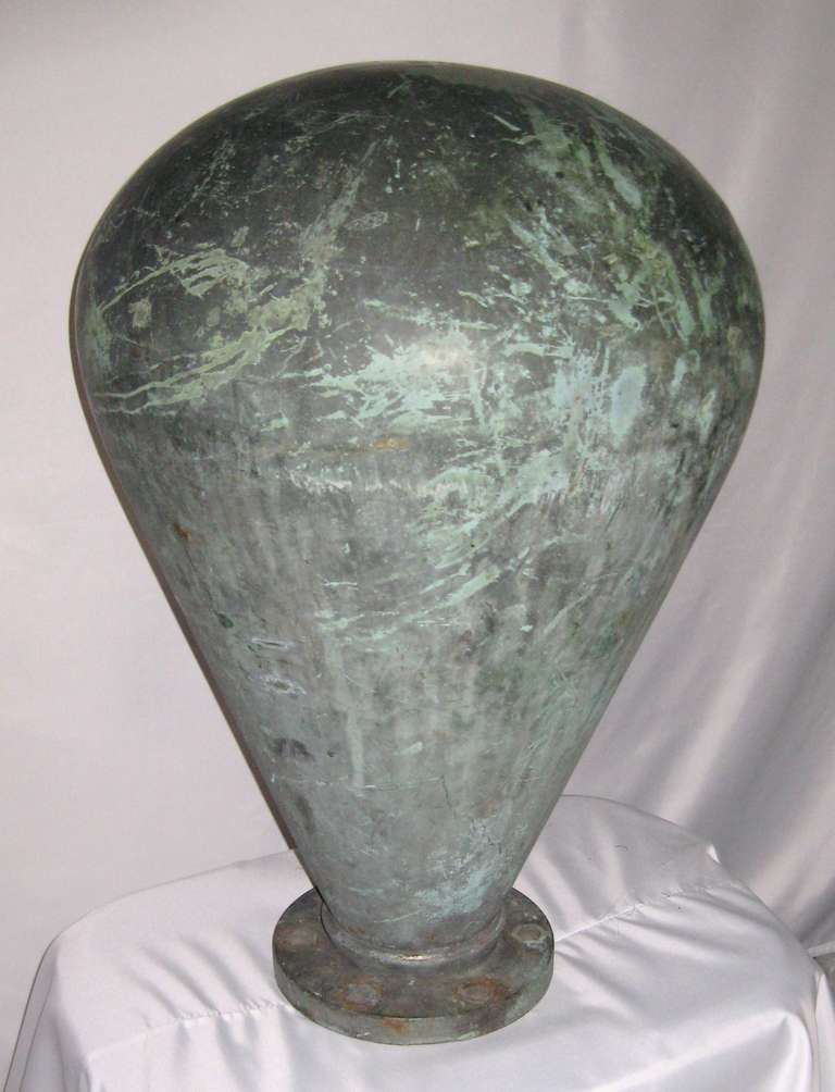 Copper Antique Ship Moorring Bollard early 20th Century - Image 2